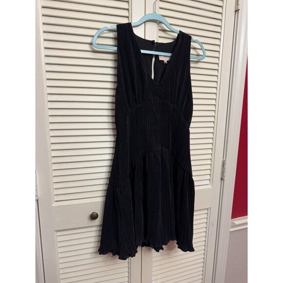CIEBON Black Maja Halter Minidress in Size S - Picture 6 of 7